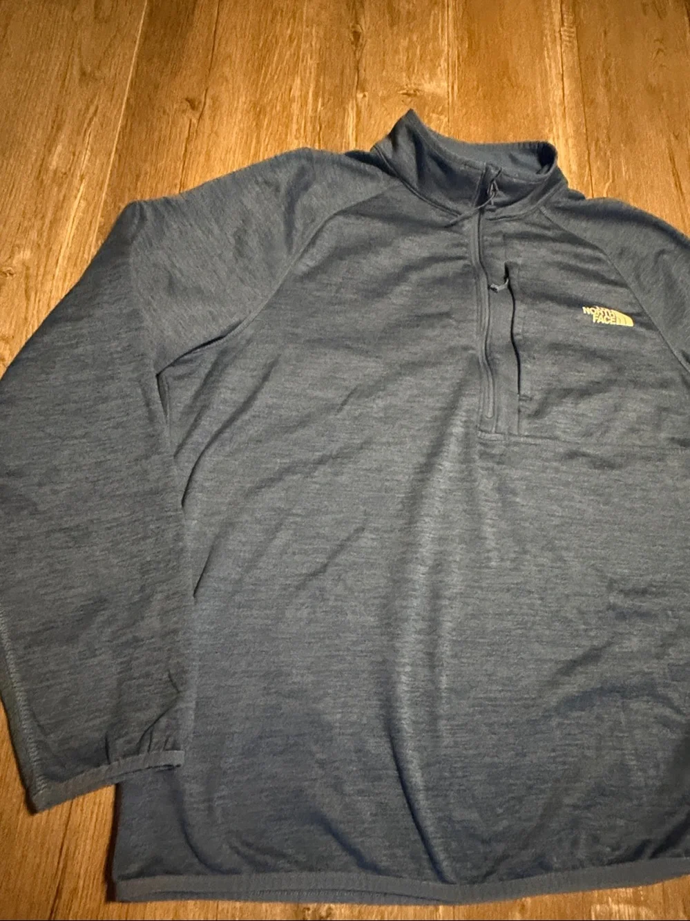 The North Face Men's Slate Heathered Quarter-Zip Pullover